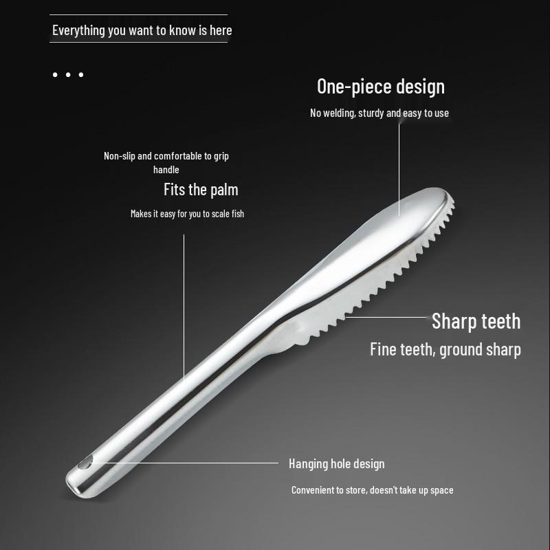 Stainless Steel Fish Scale Remover Tool