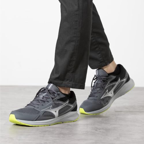 Mizuno Running Shoes Maximizer 26 Commuting To Work or School Jogging Sneakers Sports Exercise Charcoal Gray X Light Gray 25.0 Cm 3E