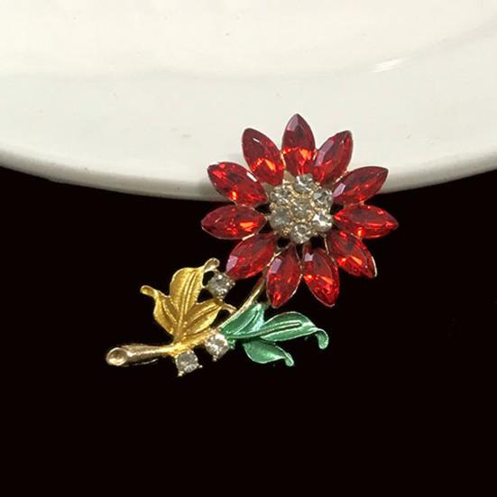 Flower Air Freshener Car Clip Universal Simple Installation Bling Faux