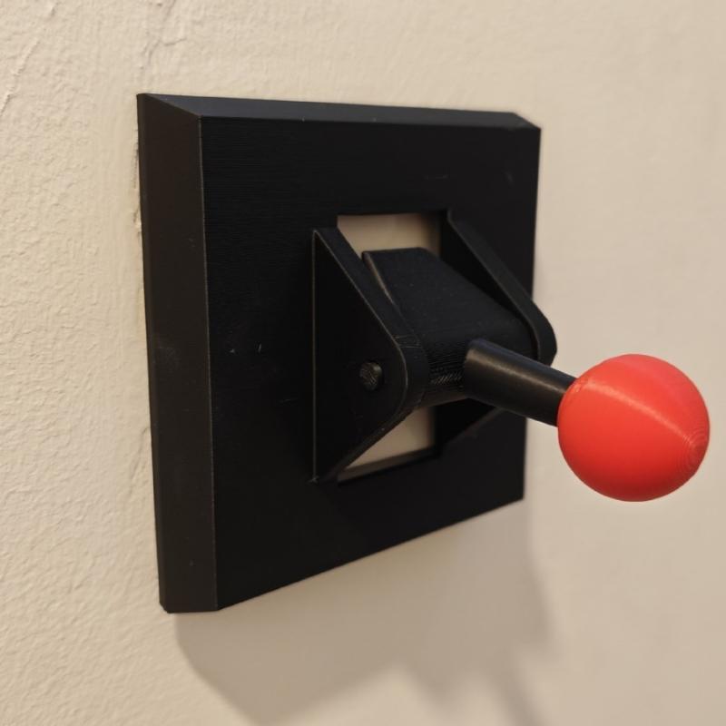Fun 3D Printed Switch Cover For Lamp Button Cute Lever Protector Home Office Decor Personalized Novelty Accessory