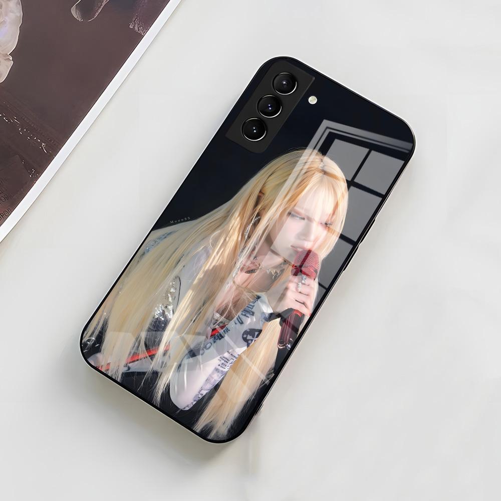 S-Singer Yuqi Phone Case For Samsung A56 A36 A26 A16 A15 A25 A35 A55 A14 A34 A24 A54 Glass Case
