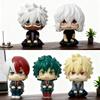 New My Hero Academia: Tomura Shigaraki / Izuku Midoriya / Katsuki Bakugo Cute Chibi PVC Figurine | Collectible Toy Model