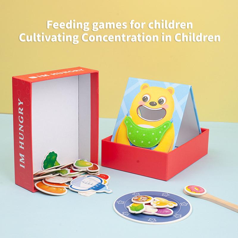 Interaction Play House Parent-Child Interaction Simulation Feeding Game Child Education Fine Motor Educational Toys