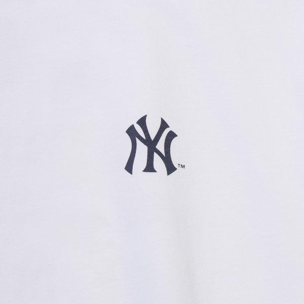 New Era Mlb New York Yankees Circle T-Shirt Weiß 59FIFTY