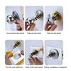 Upgrades Door Knob & Deadbolt Reinforcement Plate Door Lock Hole Backing Reinforcer for Enhanced Security & Easy Repair
