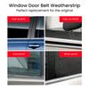 Mitsubishi Lancer 1995-2000 Window Trim: Water-Blocking Sealing Wiper Strips & Outer Glass Pressure Strips