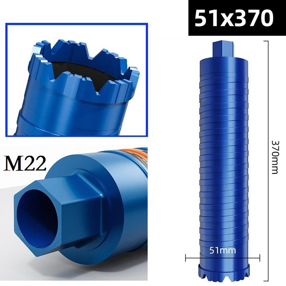 370mm Core Drill Hole Opener Drill Bit Dry Drilling Versatile Applications Wet Drilling Sturdy Material Superior Performance