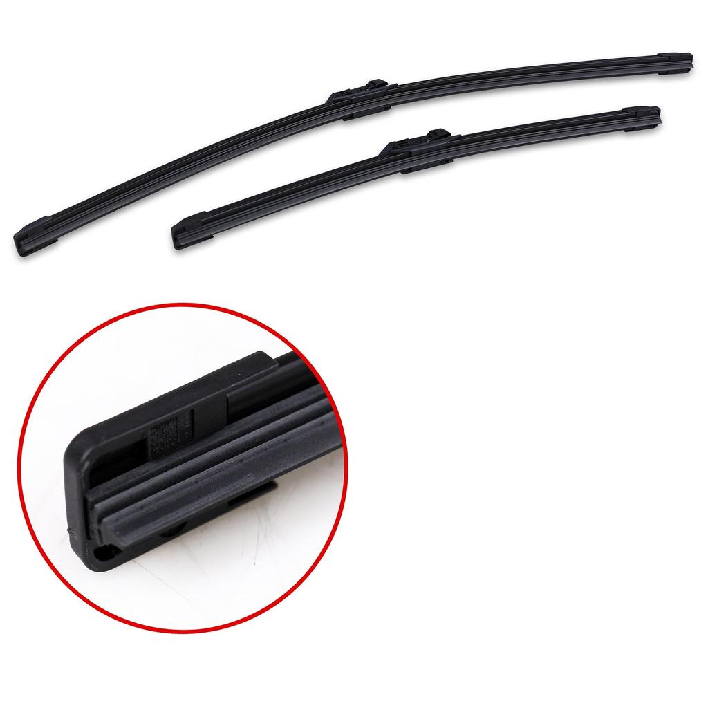 BOSCH AeroTwin Flat Wiper Blades for Imported A295S Vehicles, 600mm/400mm,