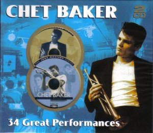 

CD CHET BAKER - 34 Great Performances Japan Jazz Used