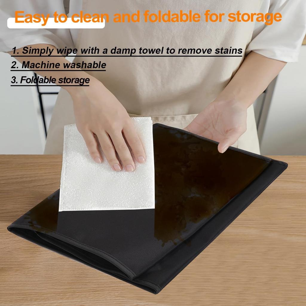 Toasterofen Abdeckung Schwerlast Hitzebeständig Staubdicht Wasserdicht Abdeckung Hülle Kompatibel mit BLACK+DECKER Black & Decker Crisp 'N Bake Heißluftfritteuse