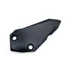 Motokano Footpeg Heel Plate Guards for ZX-25R, ZX-4R, and ZX-4RR SE (Black)