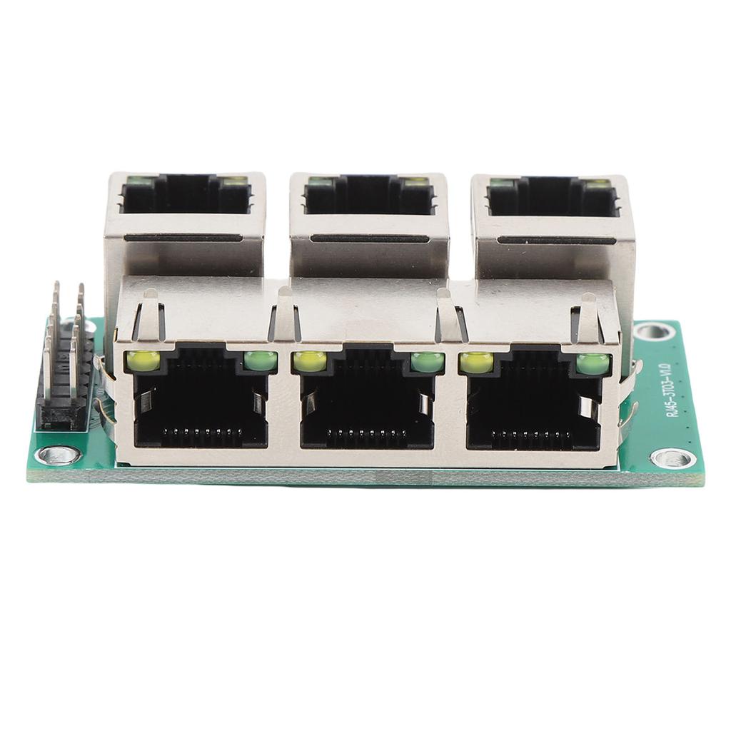 RJ45 Keystone Buchse Inline Kupplung 3 RJ45 Netzwerkanschluss Kupplungsmodul Ethernet-Adapter für Gigabit-Netzwerkgeräte