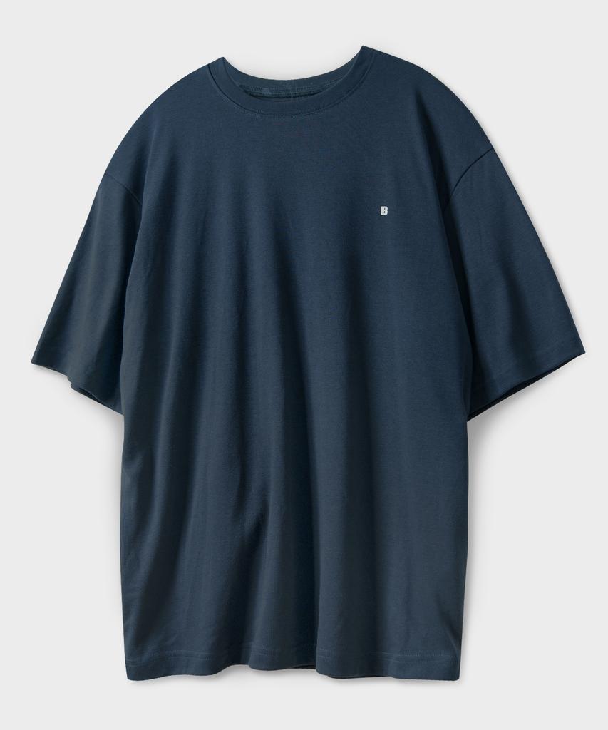 BLACK MOMENT [Waterproof] Loose Fit Lettering Round Short Sleeve T-Shirt 10 Colors