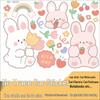 Cookie Bear Electric Car Sticker - Waterproof Scratch Cover for Aima, Sunny, Luna, Yade