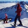 Adjustable Anti-Fall Ski Harness for Kids: Safety Chest, Back Strap, and Leash