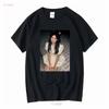 Madison Beer T Shirt Long or Short Sleeves Vintage Washed Graphic Homme Slightly Breathable Stretched Comfortable Fashion Soft