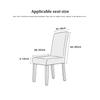 Elastic Skirted Chair Cover Dustproof Removable Wear-Resistan Seat Cover Jacquard Wave Pattern Living Room Chair Cover