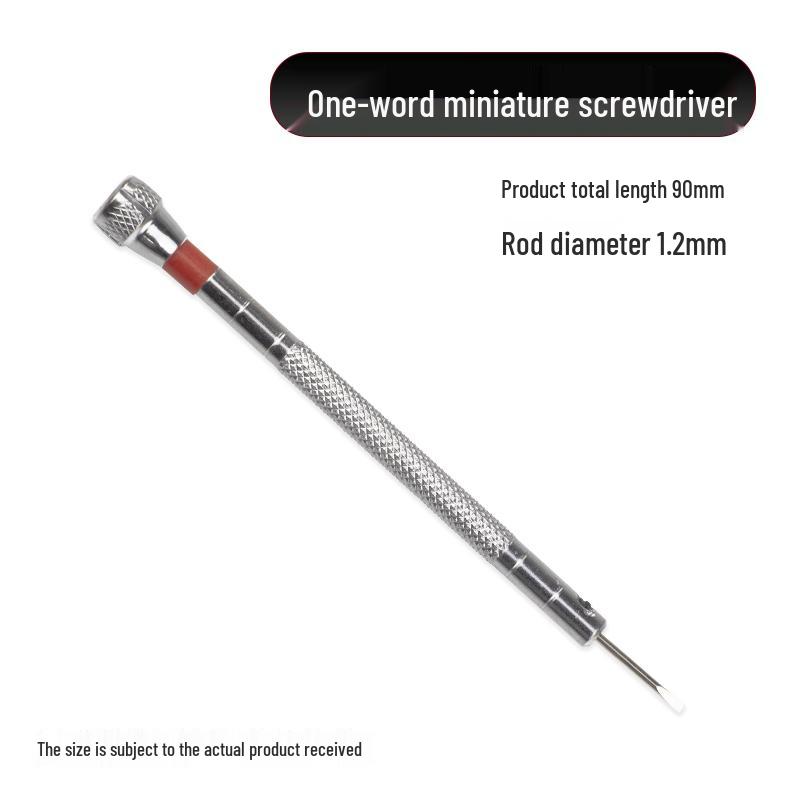 Mini Screwdriver Set for Watch & Eyeglass Repair - Flathead & Phillips Tools