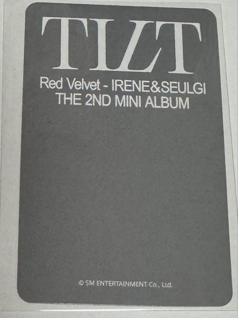 [USED] Applemusic TILT Lucky Drop Bonus Trading Card Seulgi