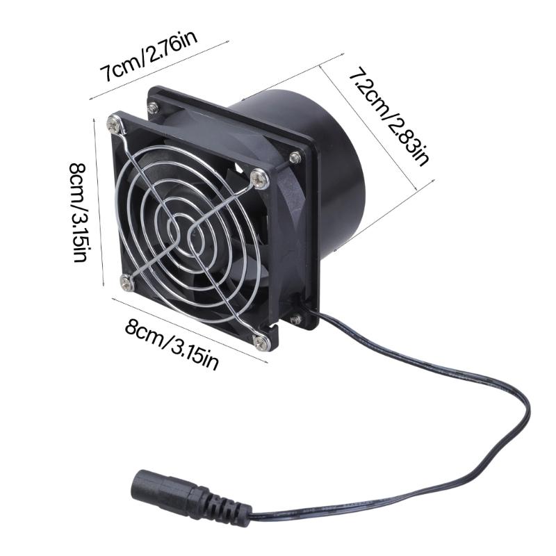 12V Bathroom Extractor Fan Quiet Duct Extractor Air Boosters Fan Ventilation Exhaust Air Blower Ventilator Fan Home