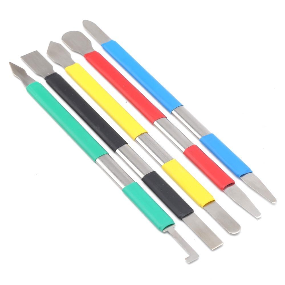 5 PCS Stainless Steel Spudger Set Phone Opening Tool  Mobile Phone, Tablet, Laptop Repair