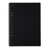 KOKUYO Note Soft Ring Notebook Business 70 Sheets Semi-B5 B-lined Black S-SV407B-D