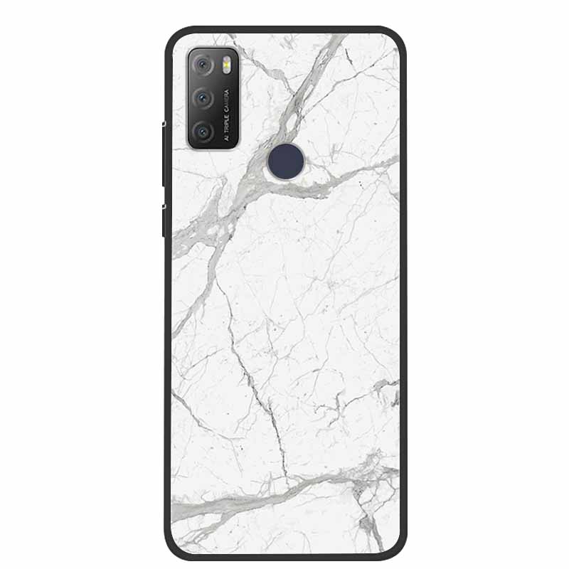 Pro Alcatel 1S 2021 Case Luxusní silikonový TPU měkký kryt na telefon pro Alcatel 1S 2020 Nárazuvzdorný roztomilý TPU nárazník Fundas Coque