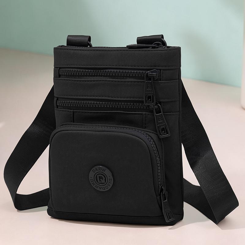 Women's Multi-pocket Bag Solid Color Shoulder Bag Commuter Crossbody Bag