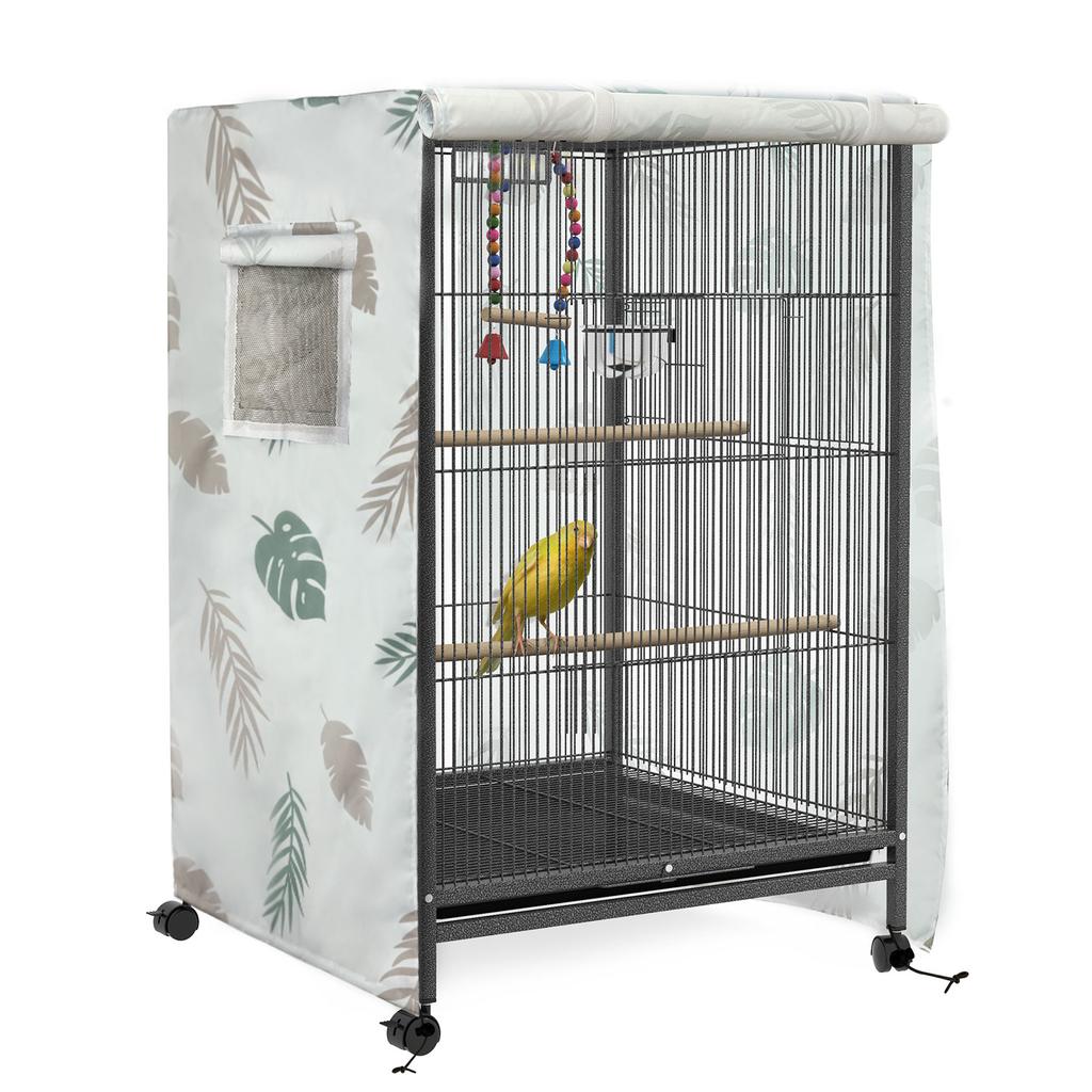 Duży Pokrowiec na Klatkę dla Ptaków na Zewnątrz do Ogrodu Klatka dla Zwierząt Wodoodporny Odporny na Słońce Oddychający na Zewnętrzny Dziedziniec