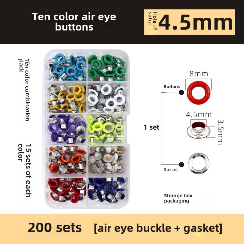 Heavy-Duty Manual Eyelet Punching Tool for DIY Projects.