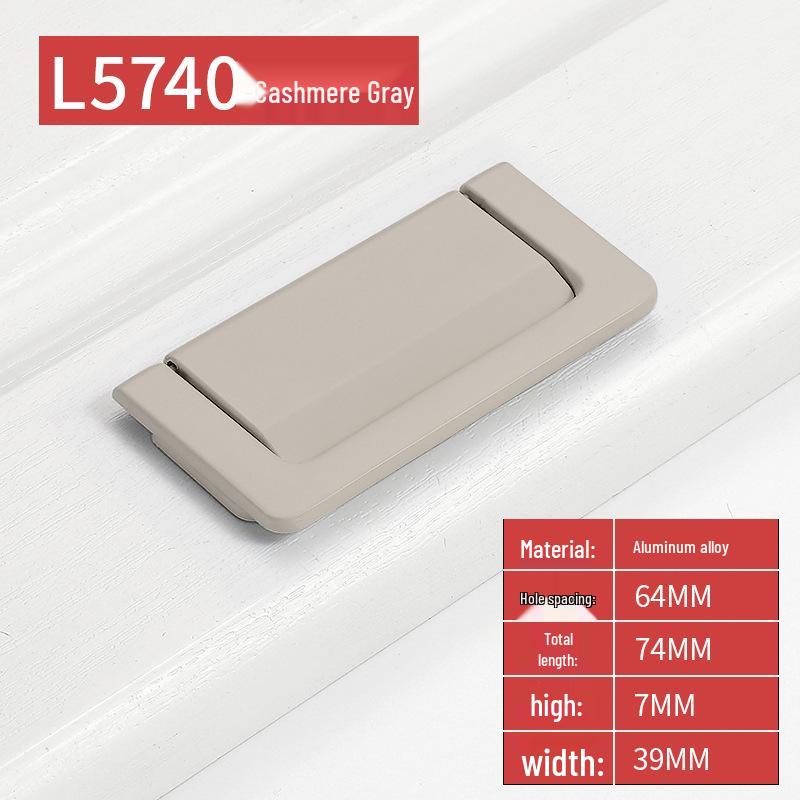 Moderner europäischer Stil, unsichtbarer Schrankgriff ohne Bohren