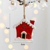 Christmas Resin Tree Decorations Santa Snowman Angel Pendant Ornament DIY Kids Toys Noel Navidad Kerst 2025