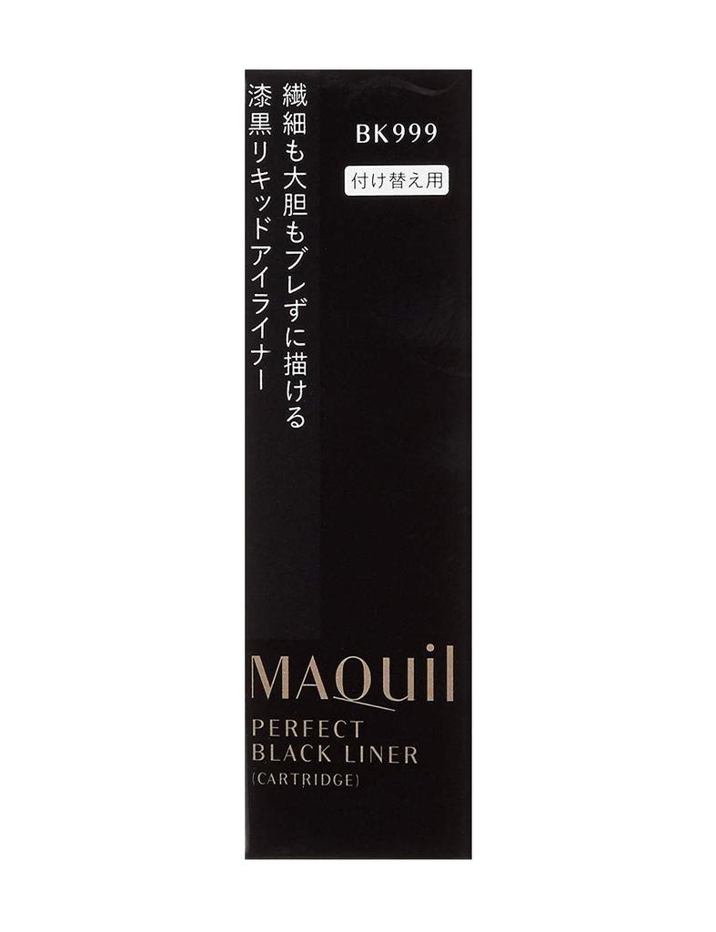 Maquillage Perfect Black Liner Cartridge Waterproof BK999 Dense Black 0.4mL