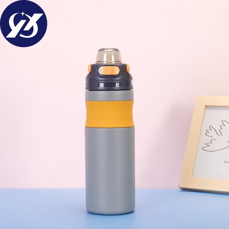 Portable 316 Stainless Steel Thermos Outdoor Portable Bouncing Direct Drinking Sports Kettle Mountaineering Travel Pot