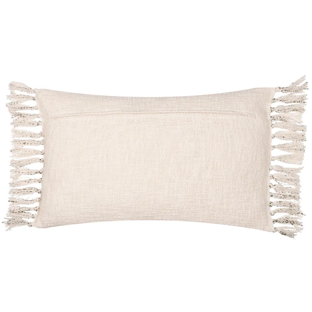 Yard Sono Ink Fringed Abstract Cushion Cover
