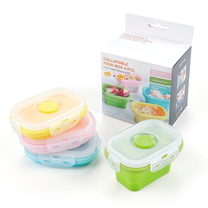 ZISIZ Baby Food Storage Container Set