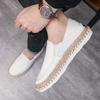 Fashion New Men Espadrille Shoes Summer Men Canvas Shoes Breathable Men's Casual Shoes Slip On Shoes Graffiti Espadrilles Footwear Flats