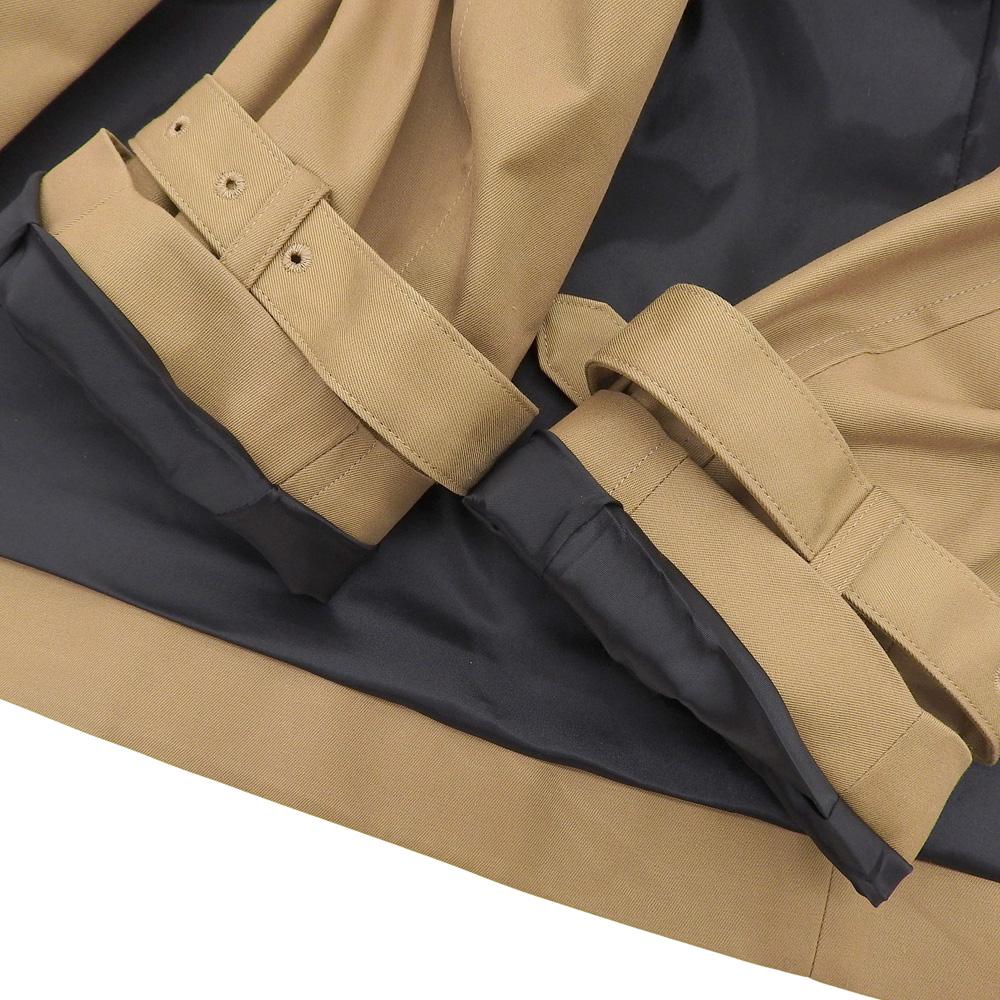 HYKE Men's Beige Trench Coat with Liner, Size 1 Small, 17449-0901 coat 1 SMALL beigeUsed