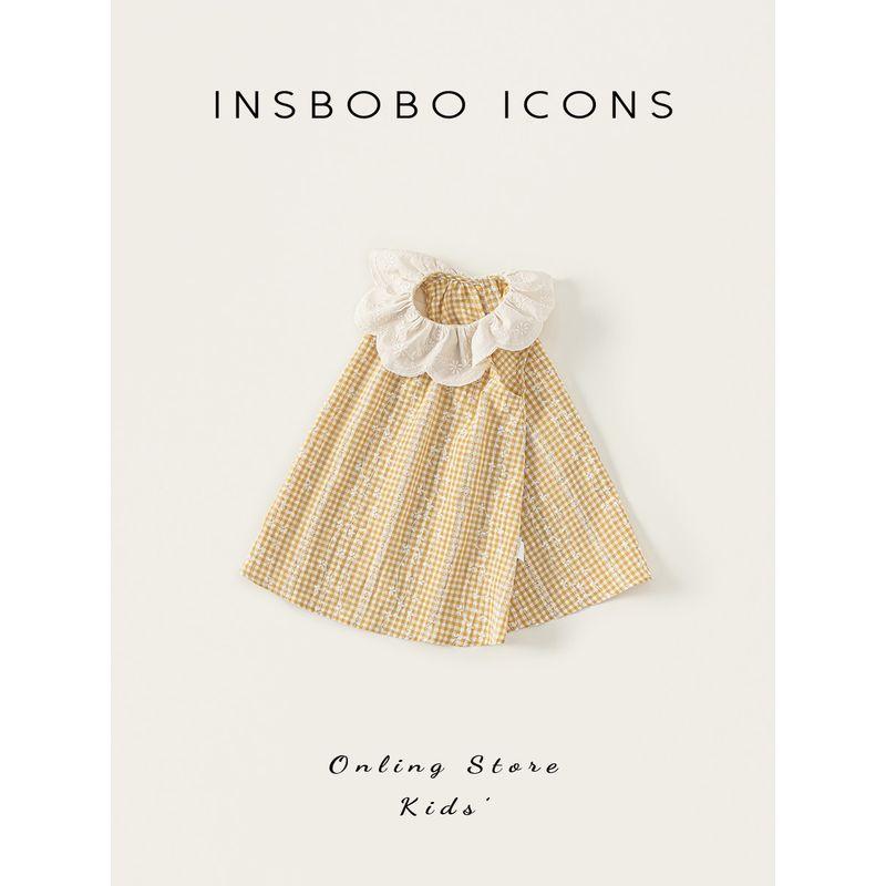 Insbobo Baby Dress Baby Dress Summer Birthday Party Baby Girl's Dress Baby Summer Wear Beautiful Thin