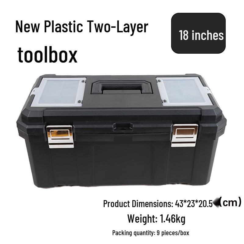 Stainless Steel Multi-Functional Tool Box for Household & Electrician Use