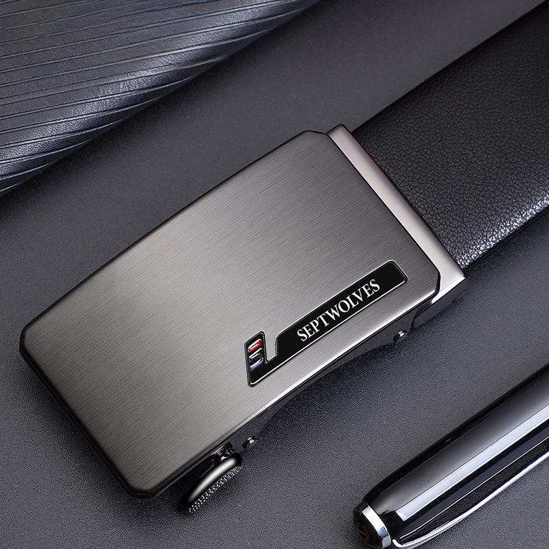 

Мужской ремень Высококачественный Деловой Ремень с Автоматической Пряжкой Праздничный Подарок Ремень Эксклюзивные Брюки 130cm