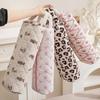 Large Capacity Curler Storage Bag Quilting Cotton Hair Air Wrap Dryer Case  Travel Use