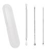 Acne Needle Blackhead Removal Stainless Pore Care Beauty Beauty Set Kit, Kit, Steel, Kit, Tool, Supplies, 3-piece