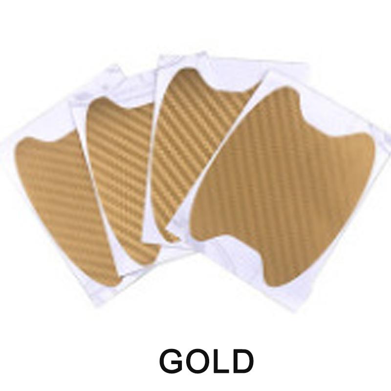 Univerzální samolepka na misku kliky z uhlíkových vláken pro BMW E46 E60 E87 E90 F10 F30 Golf 4 5 6 7 Fiat 500 Peugeot 206 207 208 Passat