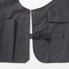 MUJI Outdoor Apron made from material Free 84294617 flame-retardant - size, Black,