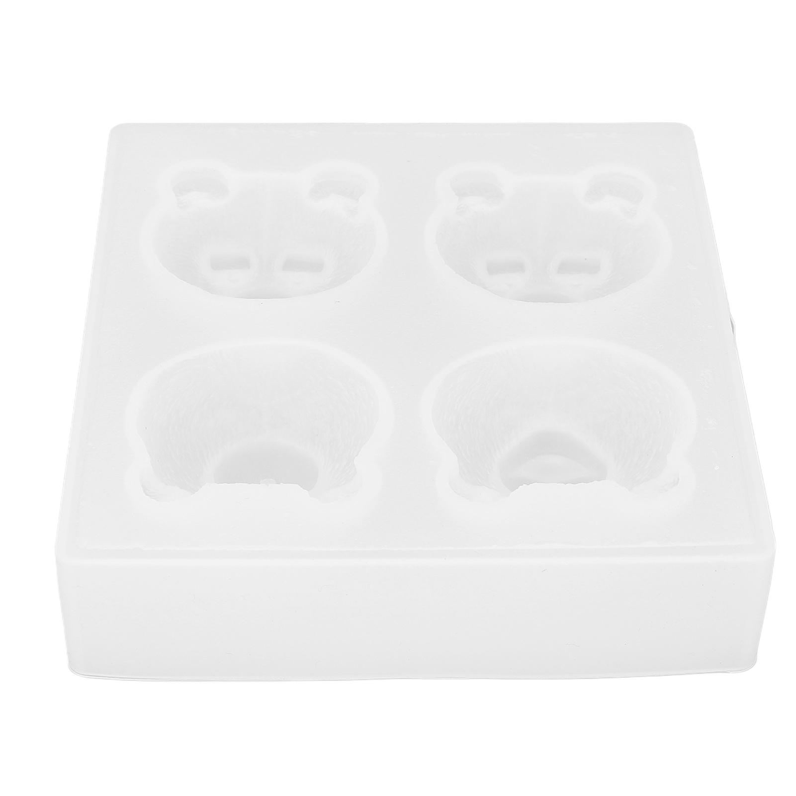 

Силиконовые формы «Четыре медведя», формы для смолы, для DIY свечей, мыла, ароматерапии, инструмент для украшения