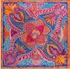 Fashion Women Scarf  Paisley Hijab Twill Silk Shawl Scarfs For Ladies Foulard Square Head Scarves Wraps