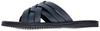 Resort Stylish Braided Front Yamato Sandals Japanese Shoe [YAMATOHEP] Men's Sandals, Opening, (Black, Sizes, Adult, Alphabet, LL)
