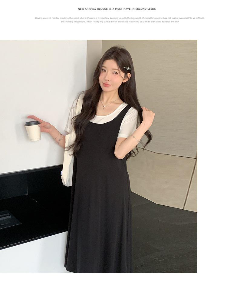 Stylish Maternity Dress: Fake Two-Piece Design for Summer 2026