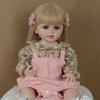 55CM Lalka Reborn z Pełnego Silikonu Można Wkładać do Wody Miła Słodka Betty Lalka Noworodka Wklejane Długie Włosy Lalki Symulacyjne dla Dzieci Prezent na Urodziny Boże Narodzenie